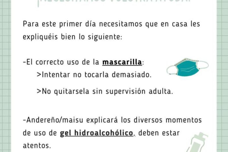 Ama, aita, ¡Necesitamos vuestra ayuda!
