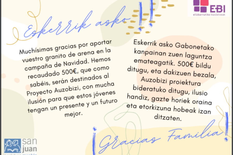 ¡Gracias Familia!