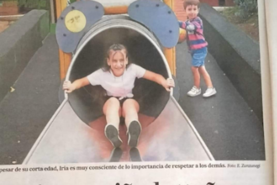 Iria y El Dragón orejón