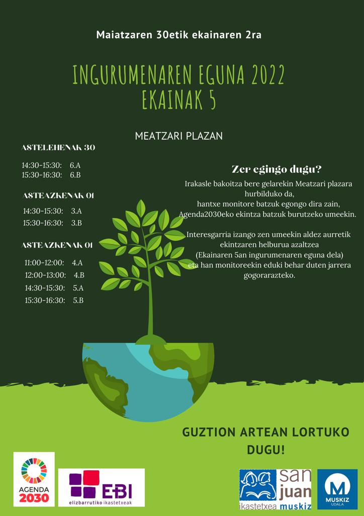 Día del Medio Ambiente 2022