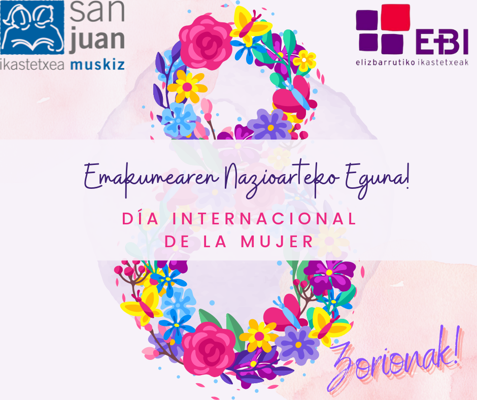 ¡Feliz Día Internacional de la Mujer!