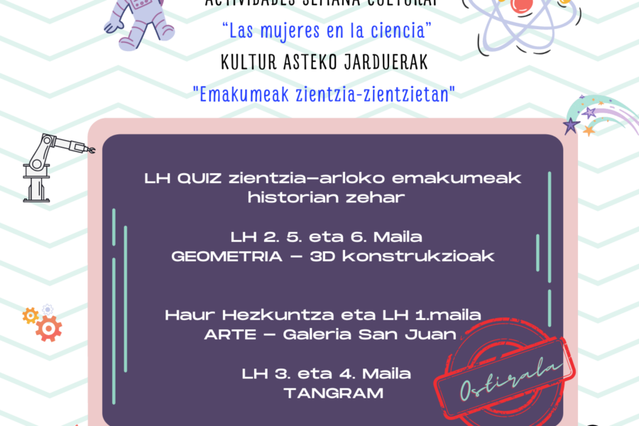 Semana cultural- Viernes