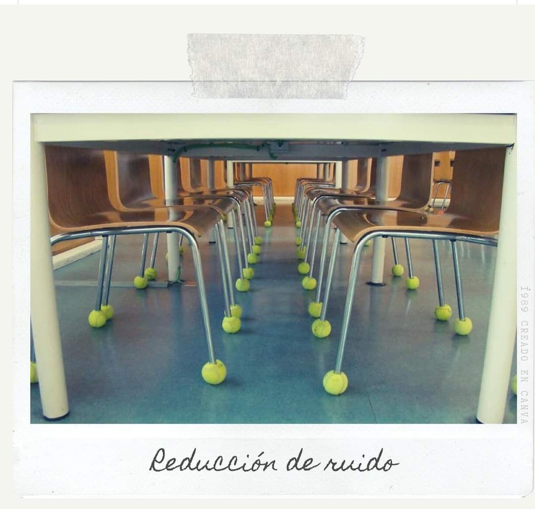 Reducimos el ruido en las aulas
