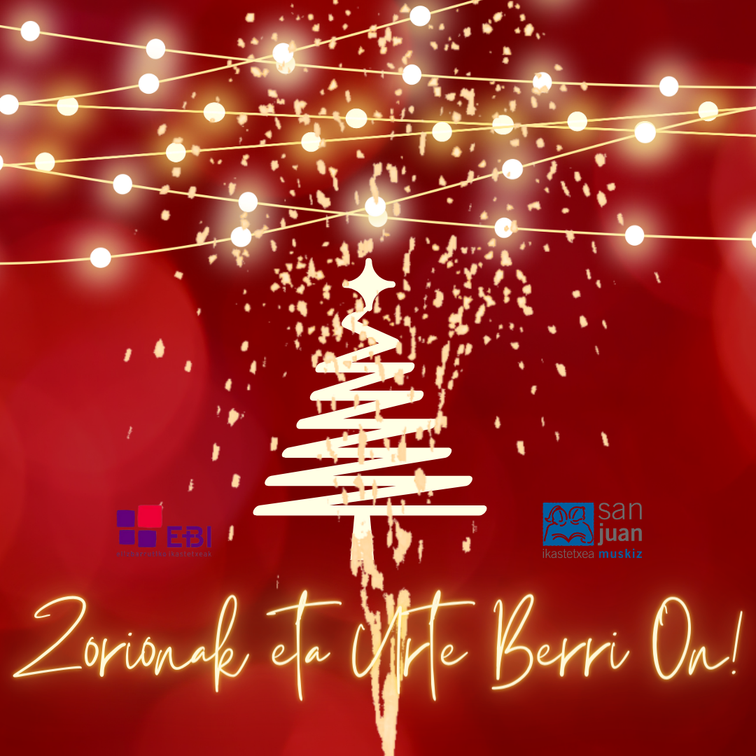 Zorionak eta Urte berri On!