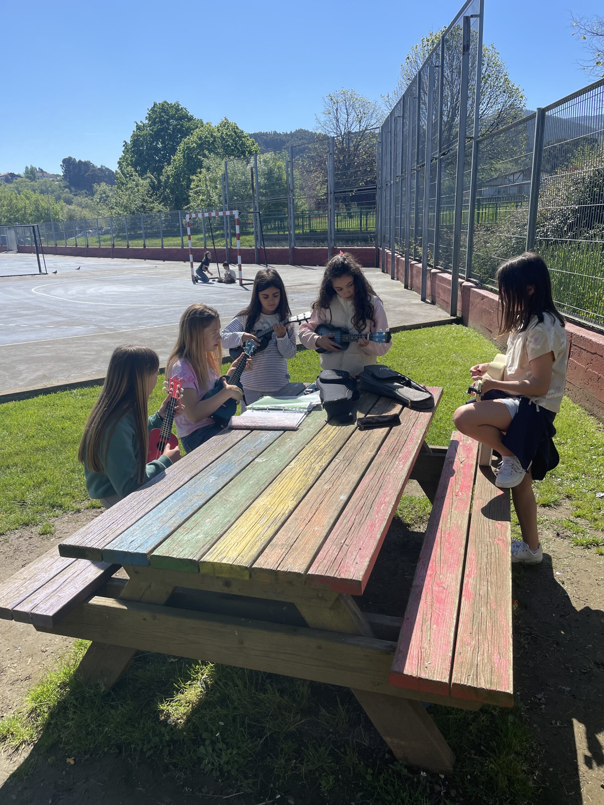 🎶🌿 ¡Crear música al aire libre en nuestros jardines! 🌿🎶