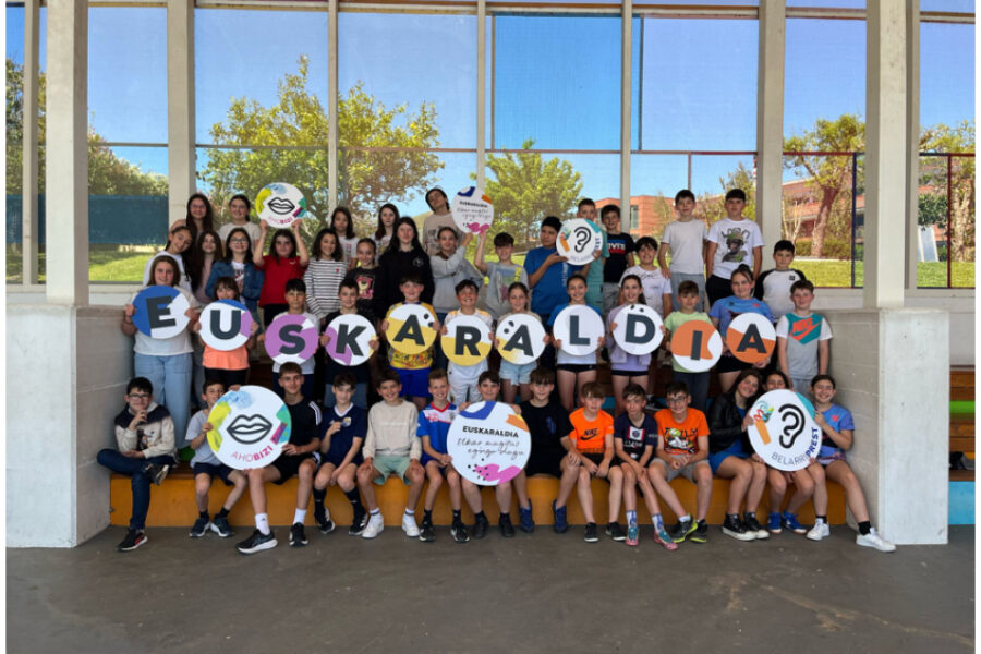 🗣️💬 El alumnado de 6º se compromete con el Euskaraldia 💬🗣️