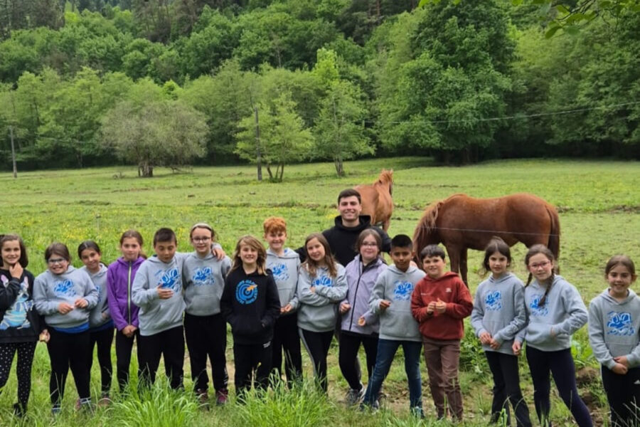 🐄🌿 El alumnado de 4º disfruta de dos días en la granja escuela Baratze 🌿🐄