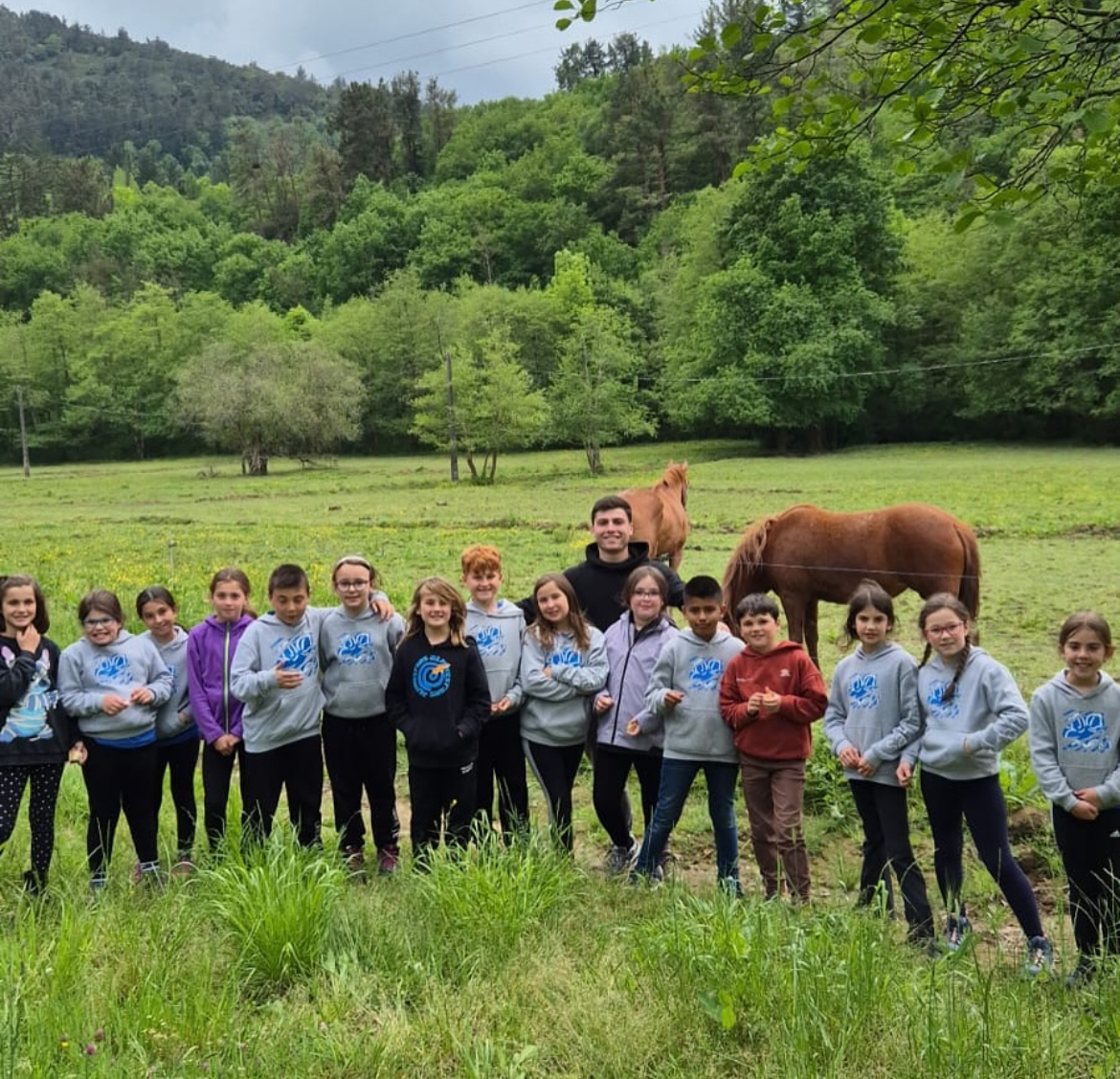 🐄🌿 El alumnado de 4º disfruta de dos días en la granja escuela Baratze 🌿🐄