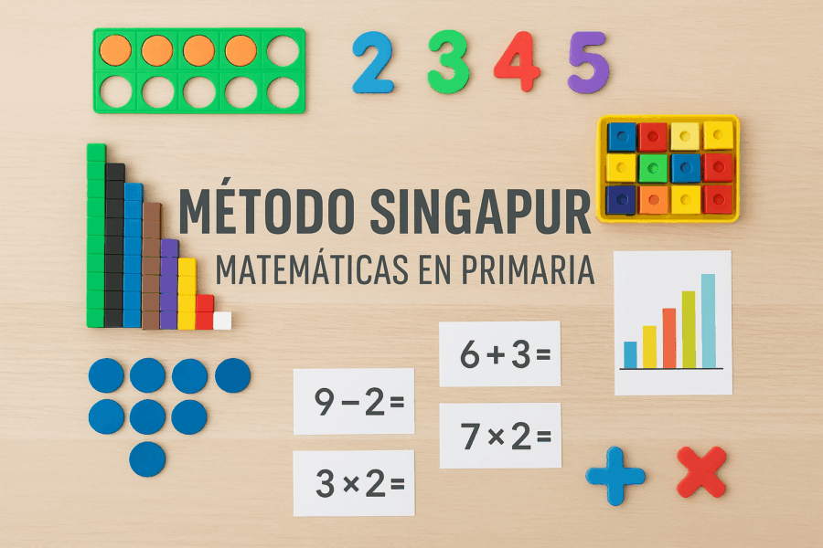 Método Singapur matemáticas: aprender entendiendo