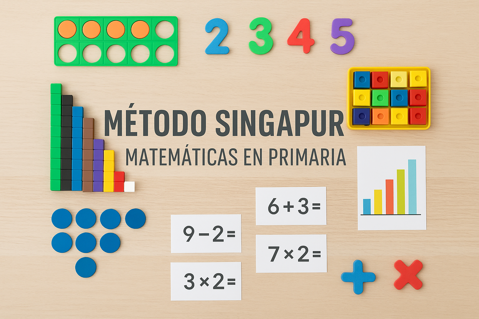 Método Singapur matemáticas: aprender entendiendo