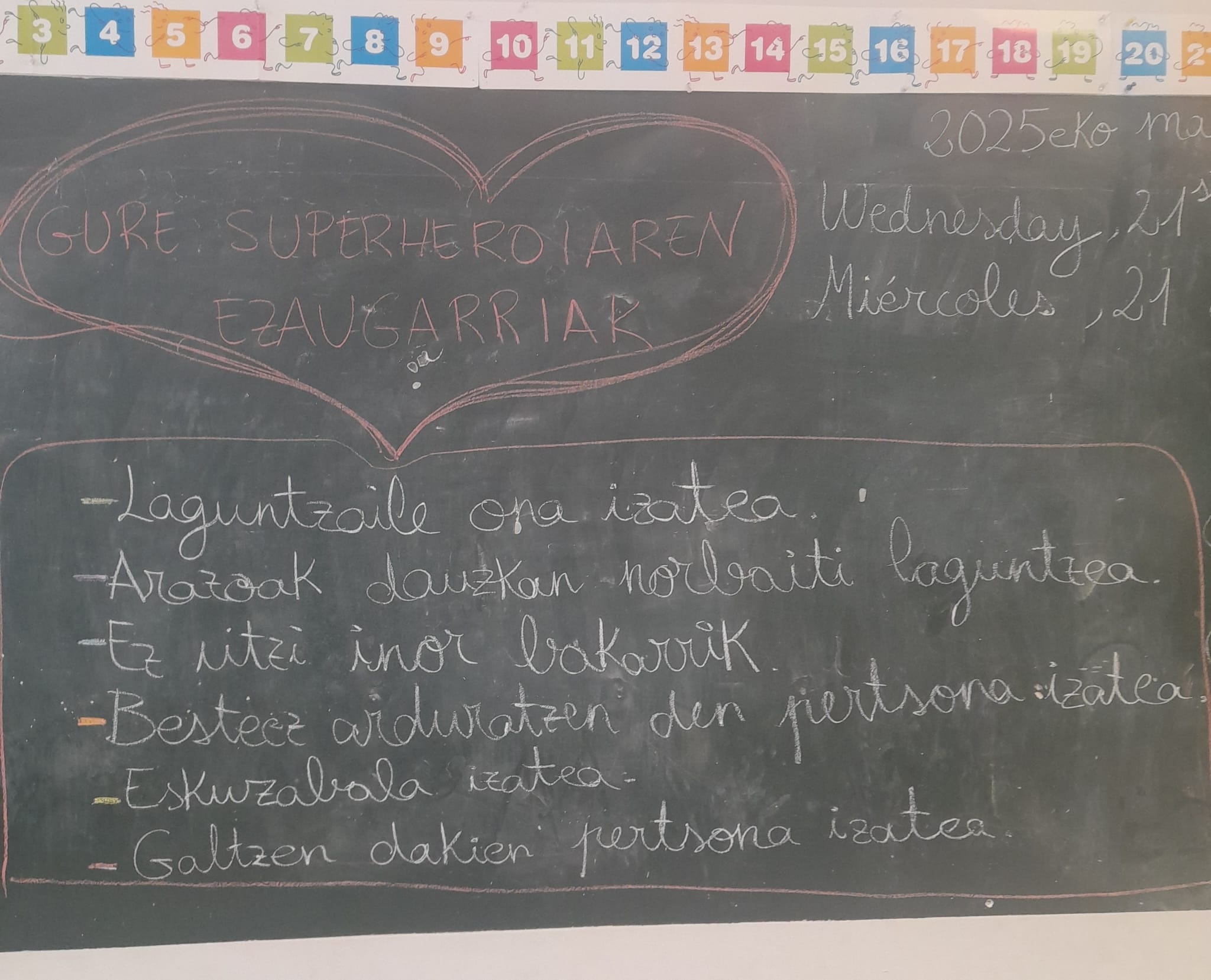 Reflexionamos sobre valores educativos en 2º de Primaria 💫🦸‍♂️